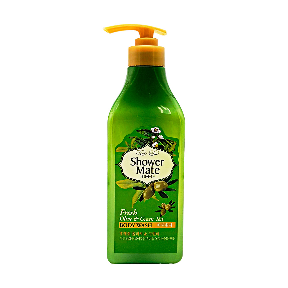 876756 SHOWER MATE FRESH OLIVE&GREEN TEA 550G