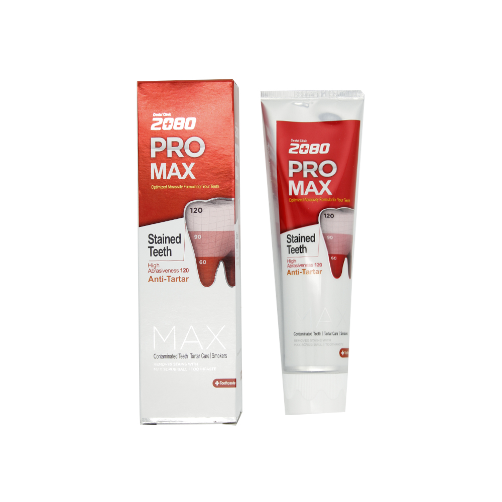 898406 DENTAL CLINIC 2080 PRO-MAX STAINED TEETH 125G