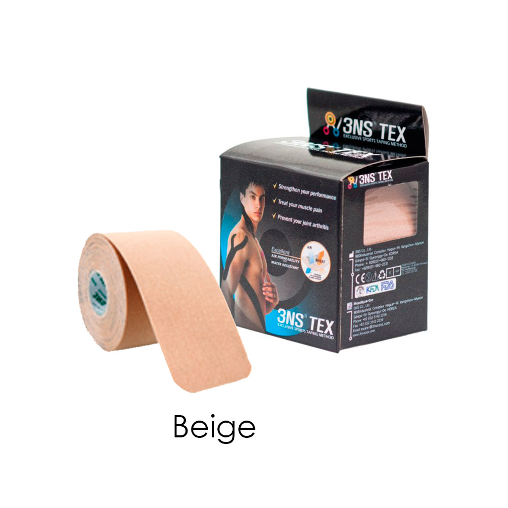 3NS TEX VENDA ELASTICA KINESIOLÓGICA #BEIGE