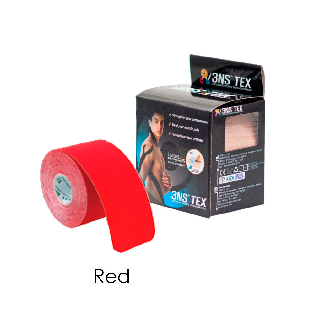 3NS TEX VENDA ELASTICA KINESIOLÓGICA #RED