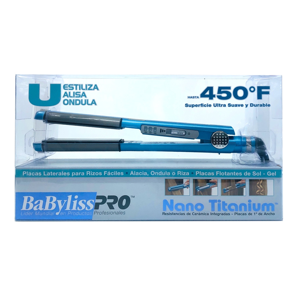 BABYLISS NANOTITANIUM CURL PLANCHITA