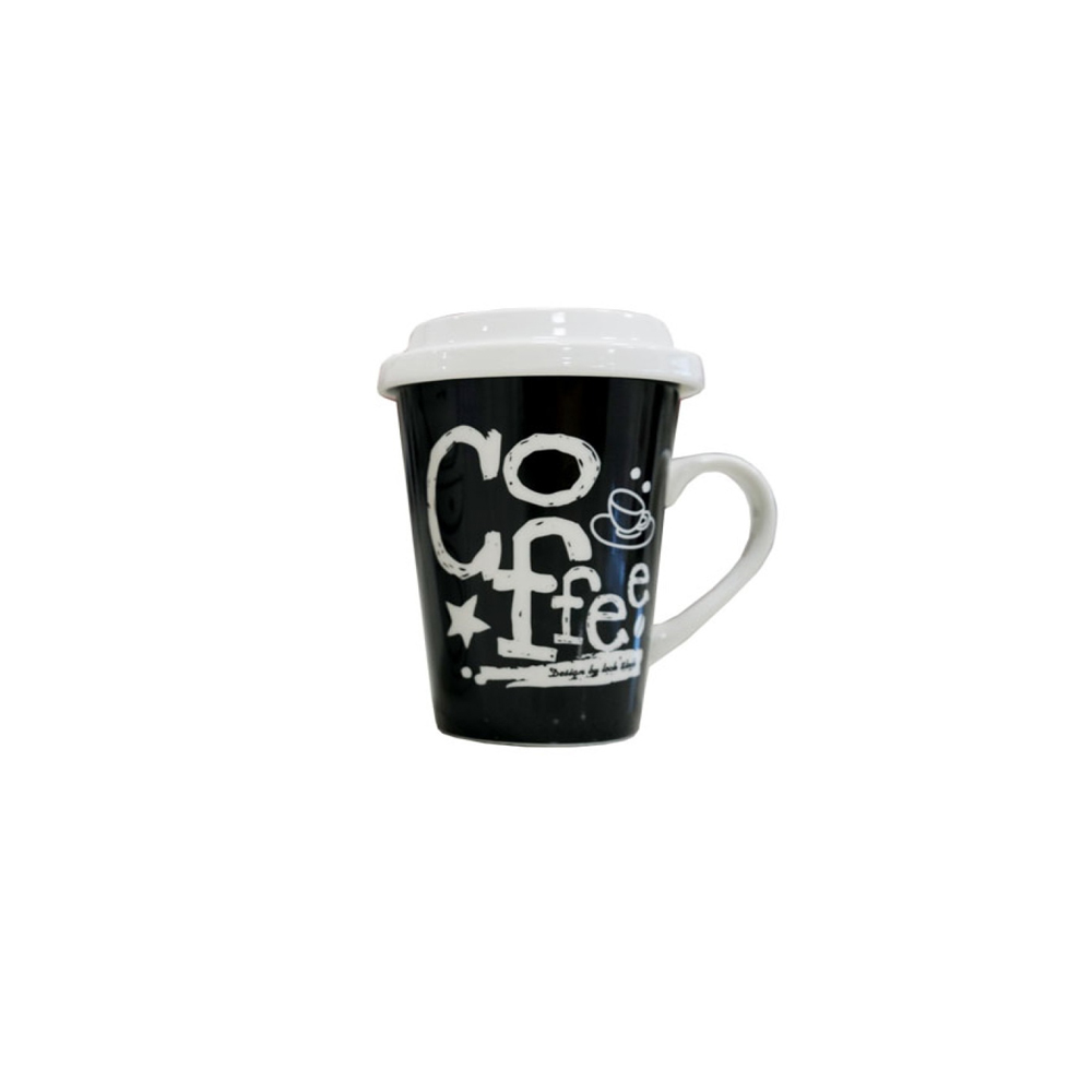 SLB008D MERRY&FUNNY MUG 370ML LOCK&LOCK