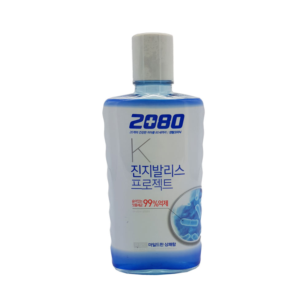 2080 GINGIVALIS PROJECT COOL MINT 750ML MOUTH W