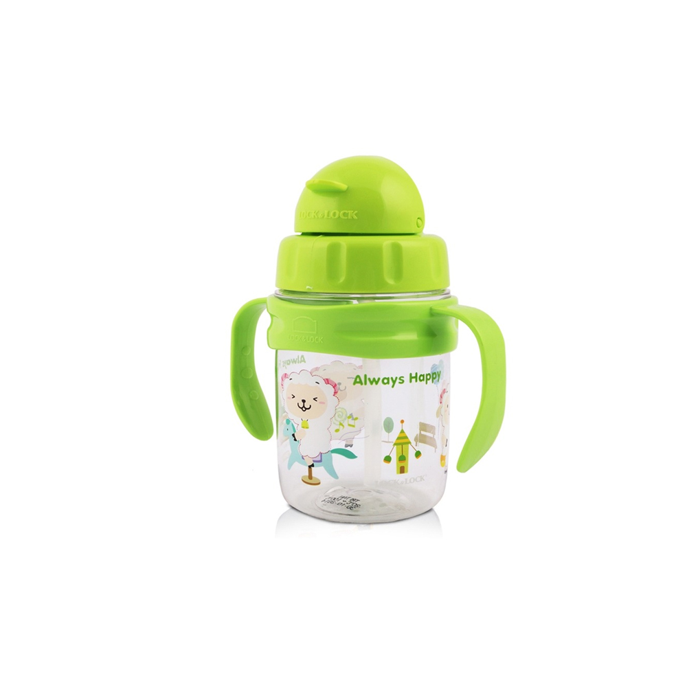 LOCK&LOCK ABF633G BISFREE BABY BOTTLE 270ML GREEN