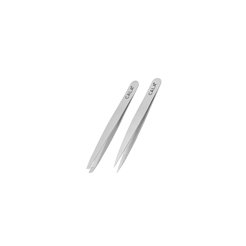 50791 CALA TWEEZER SET SLANT/POINT