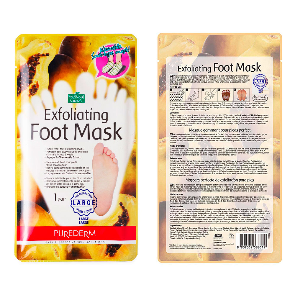 584573 EXFOLIATING FOOT MASK LARGE ADS354