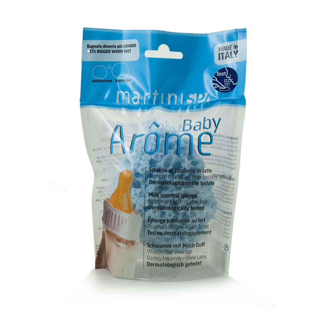 5048033 ESPONJA PARA BAÑO CON AROMA PARA BEBE-MART