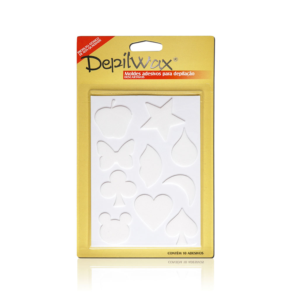 801142 DEPILWAX MOLDES ADHESIVOS PARA DEPILACION