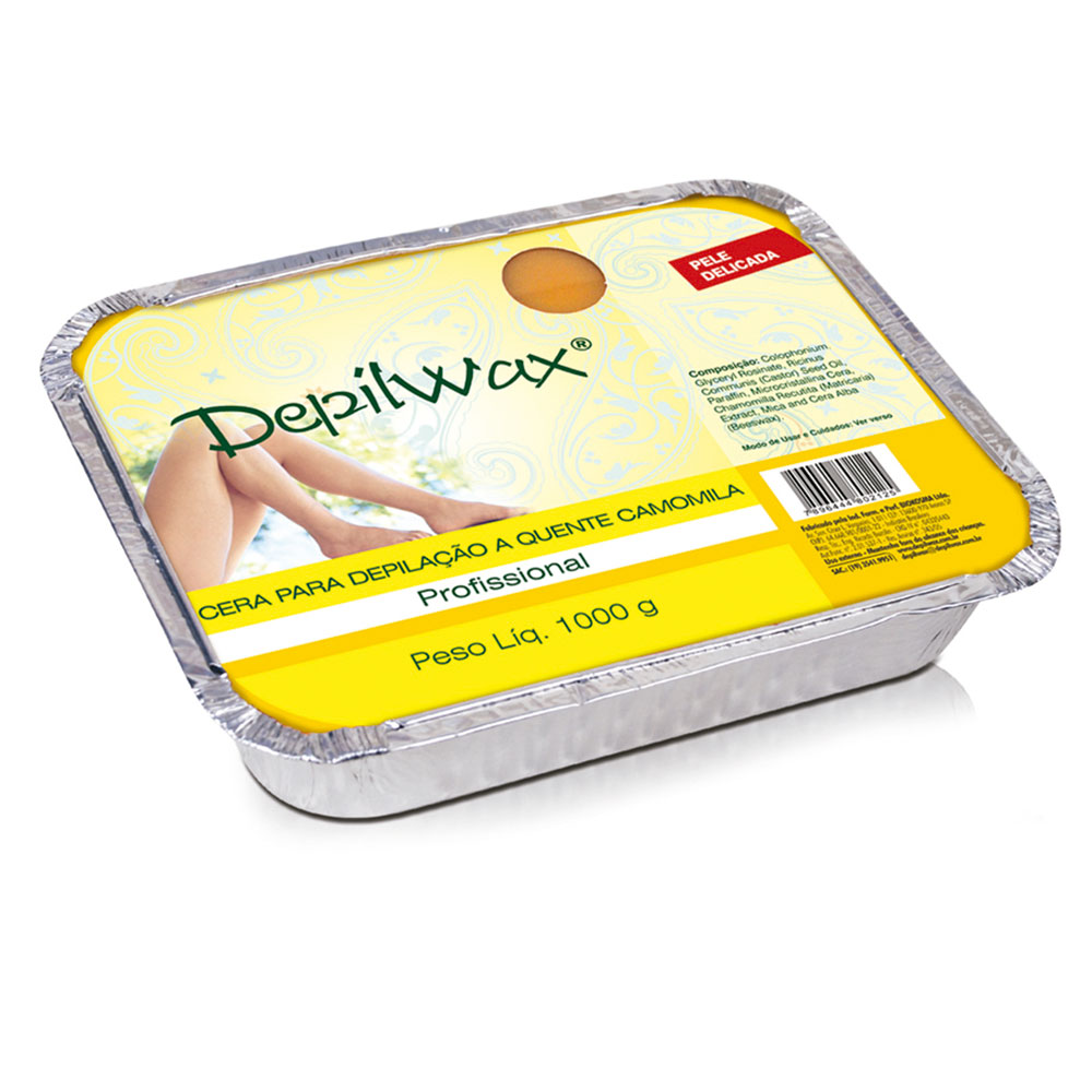 802125 DEPILWAX CERA PARA DEPILACION CAMOMILA 1000