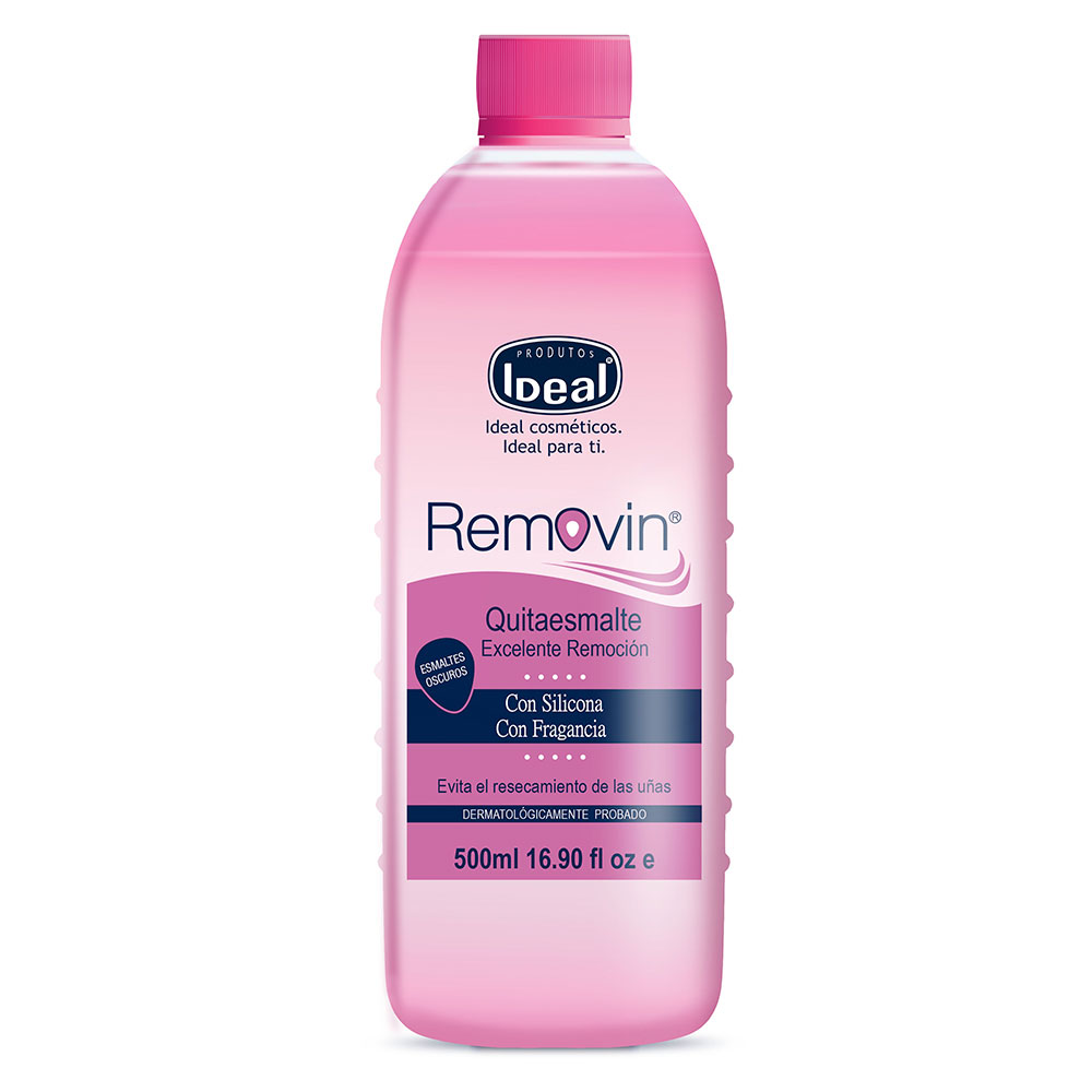 226796 IDEAL REMOVIN QUITAESMALTE 500ML - ROSA