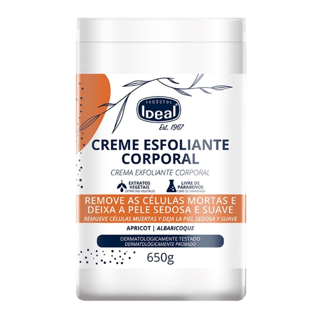 224211 IDEAL CREMA EXFOLIANTE ALBARICOQUE 650GR