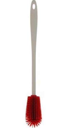 159247 SILLYMANN SILICONE BOTTLE BRUSH - BURGENDY