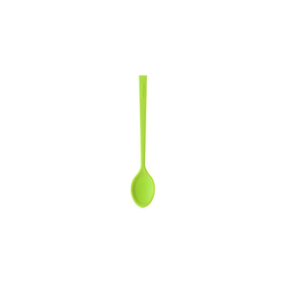 154495 SILLYMANN SILICONE SPOON - GREEN