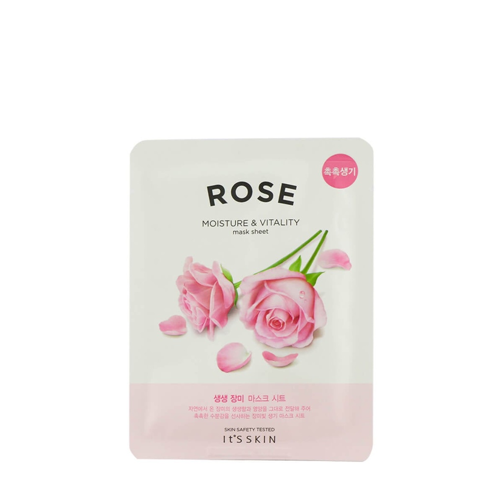 ITS SKIN ROSE MOISTURE&VITALITY MASK