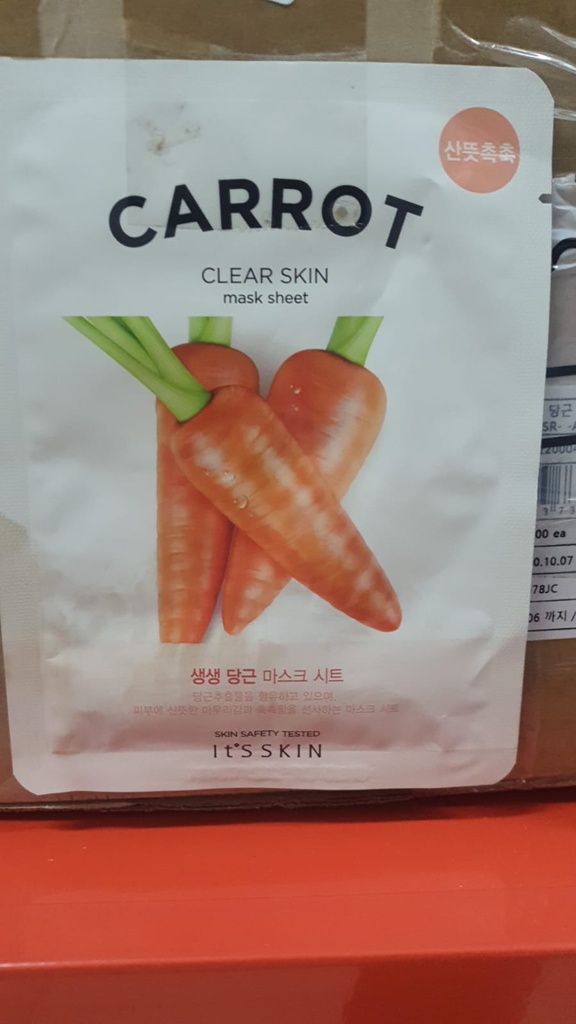 738025 ITS SKIN CARROT CLEAR SKIN MASK