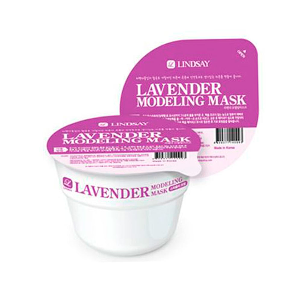 140993 LINDSAY LAVENDER MODELING MASK