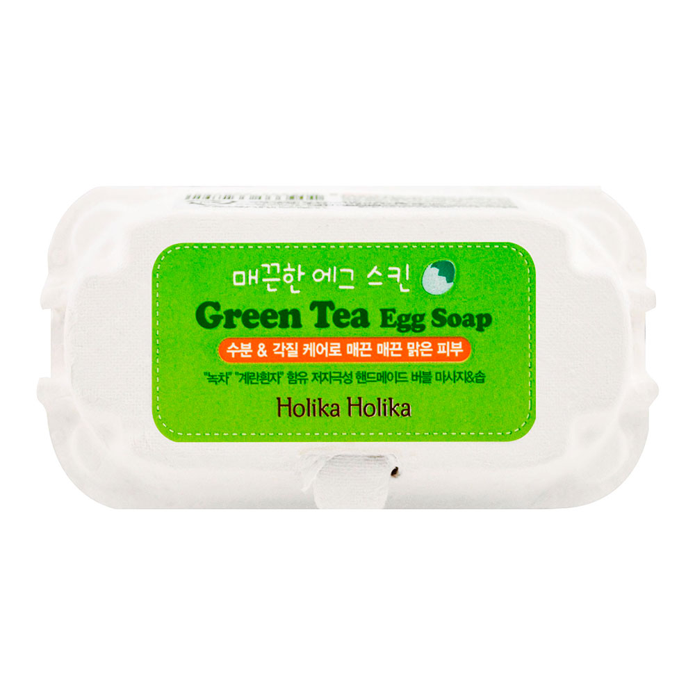 332792 HOLIKA HOLIKA GREEN TEA EGG SOAP