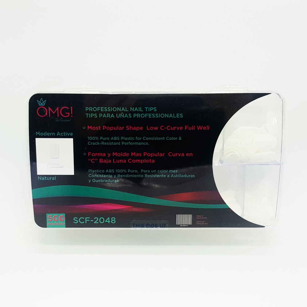 1008101 OMG PROFESSIONAL NAIL TIPS MORDEN SCF-2048