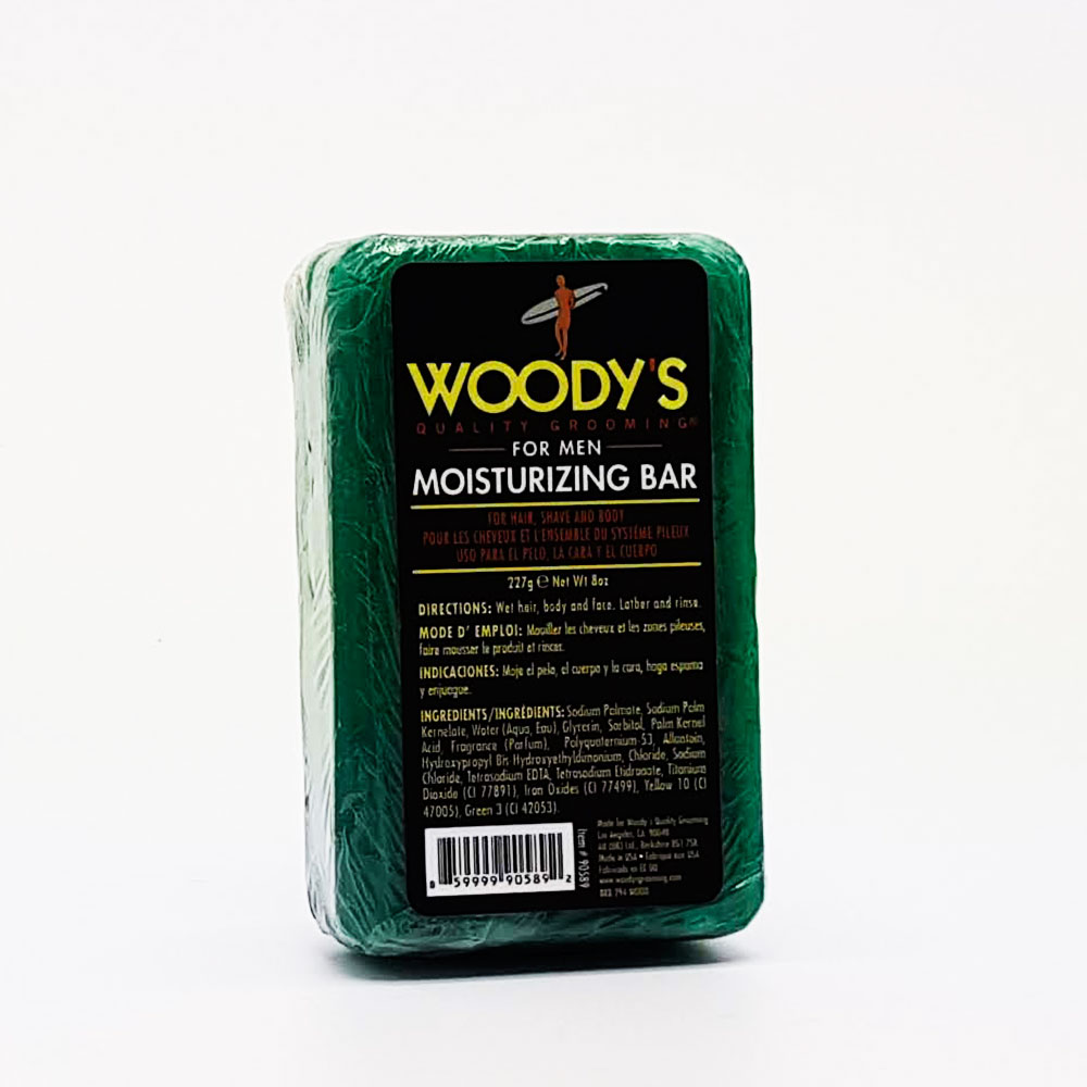 905892 WOODYS FOR MEN MOISTURIZING BAR 227G