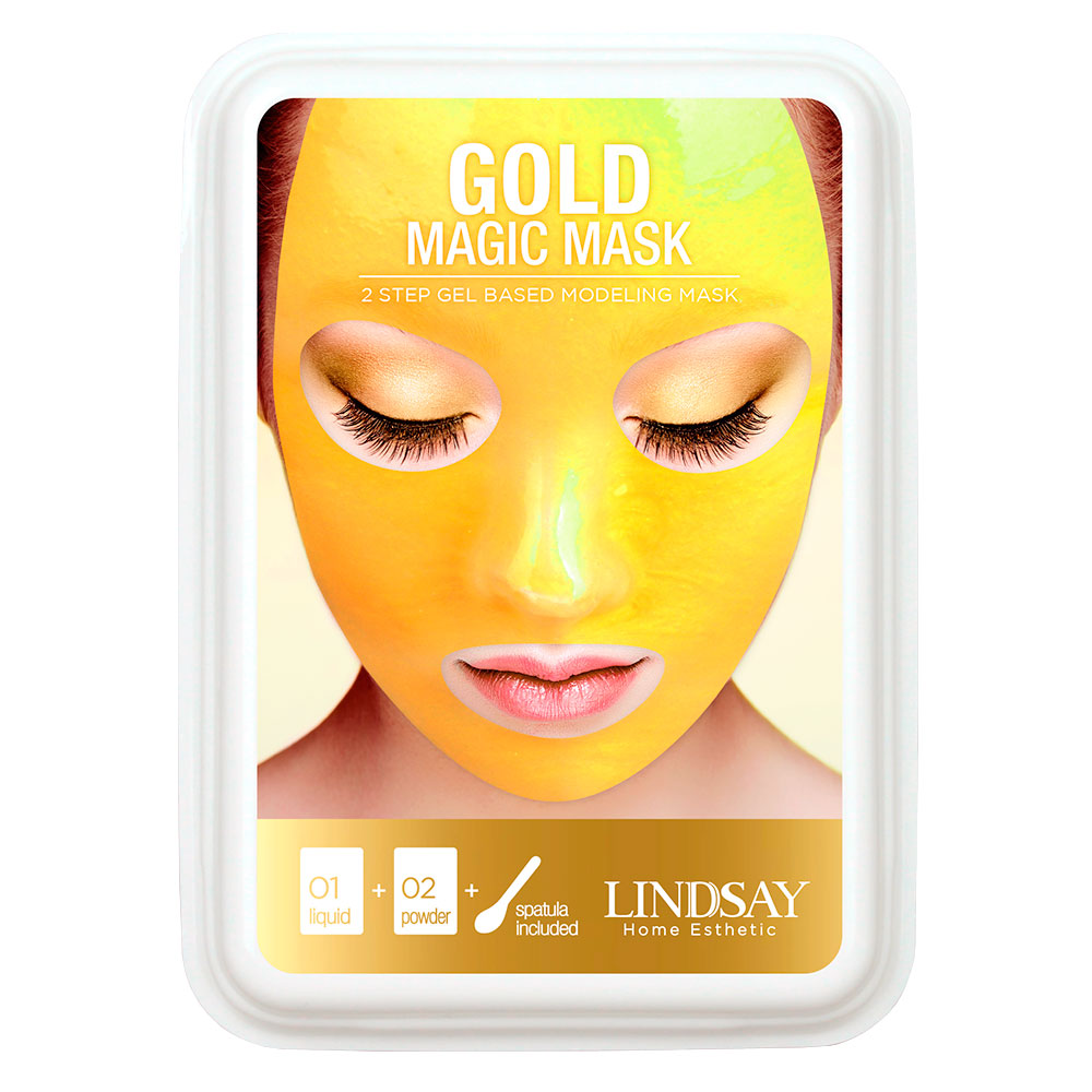 143901 LINDSAY GOLD MAGIC MASK 2 STEP GEL