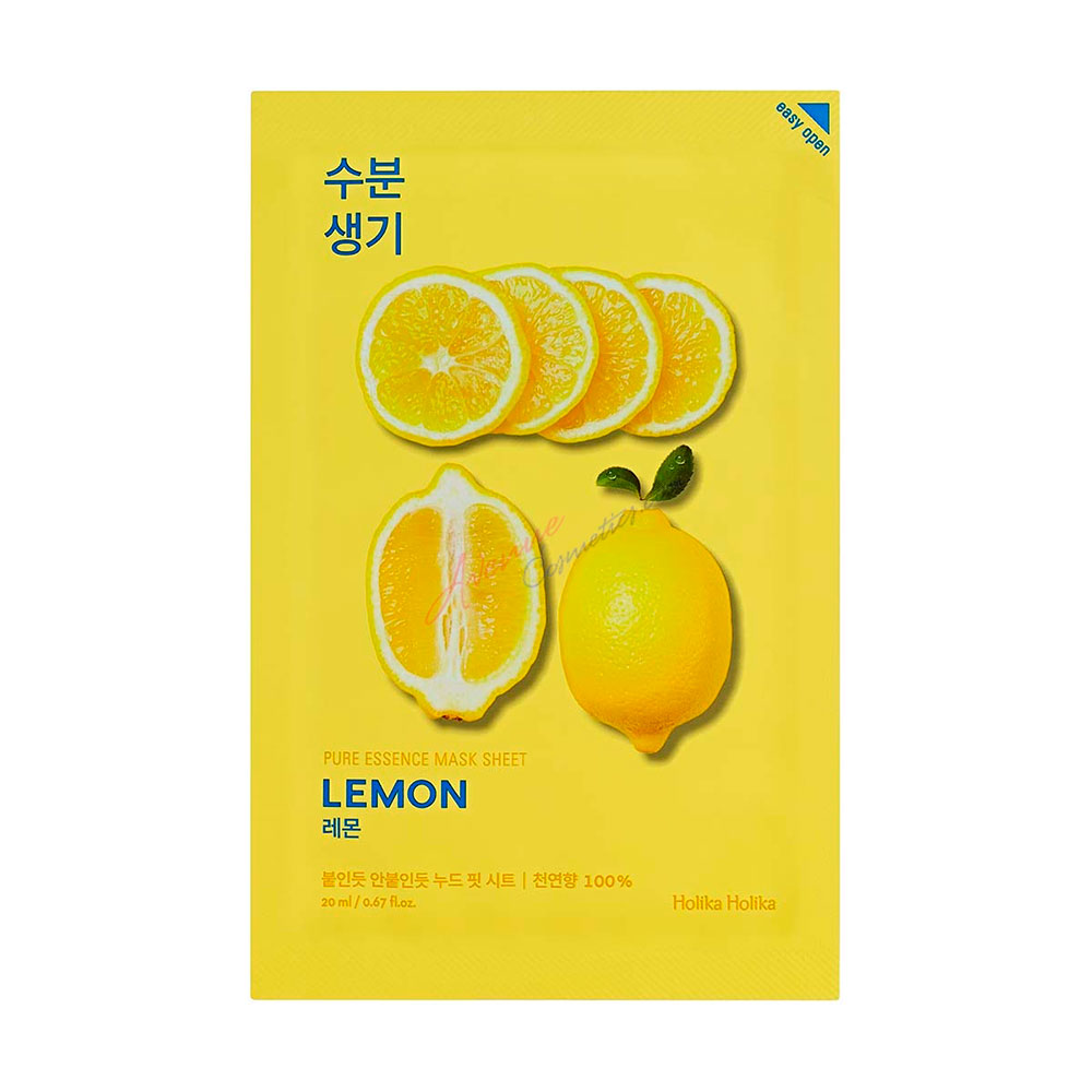 368111 HOLIKA HOLIKA PURE ESSENCE MASK SHEET LEMON