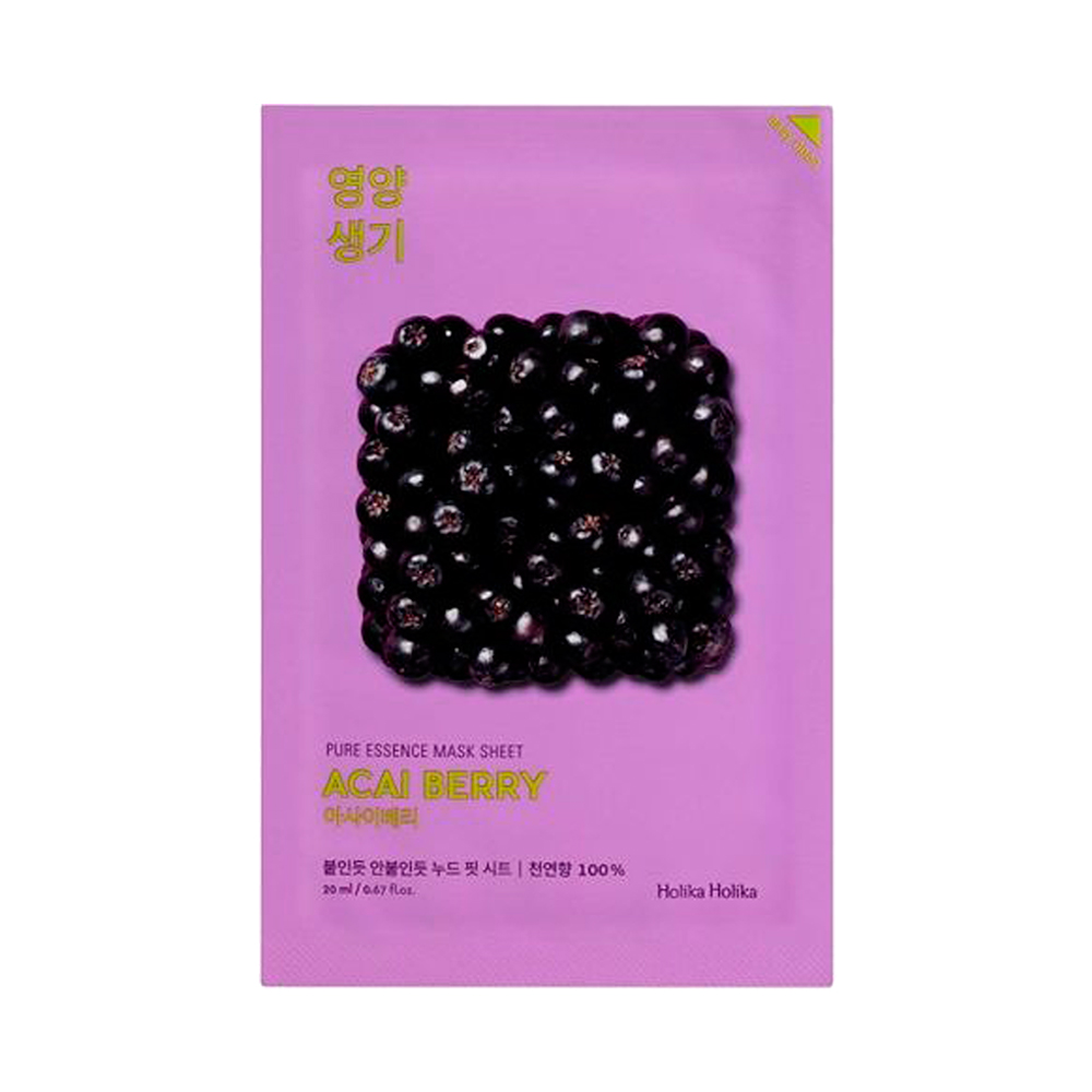 368142 HOLIKA HOLIKA PURE ESSENCE MASK SHEET ACAI