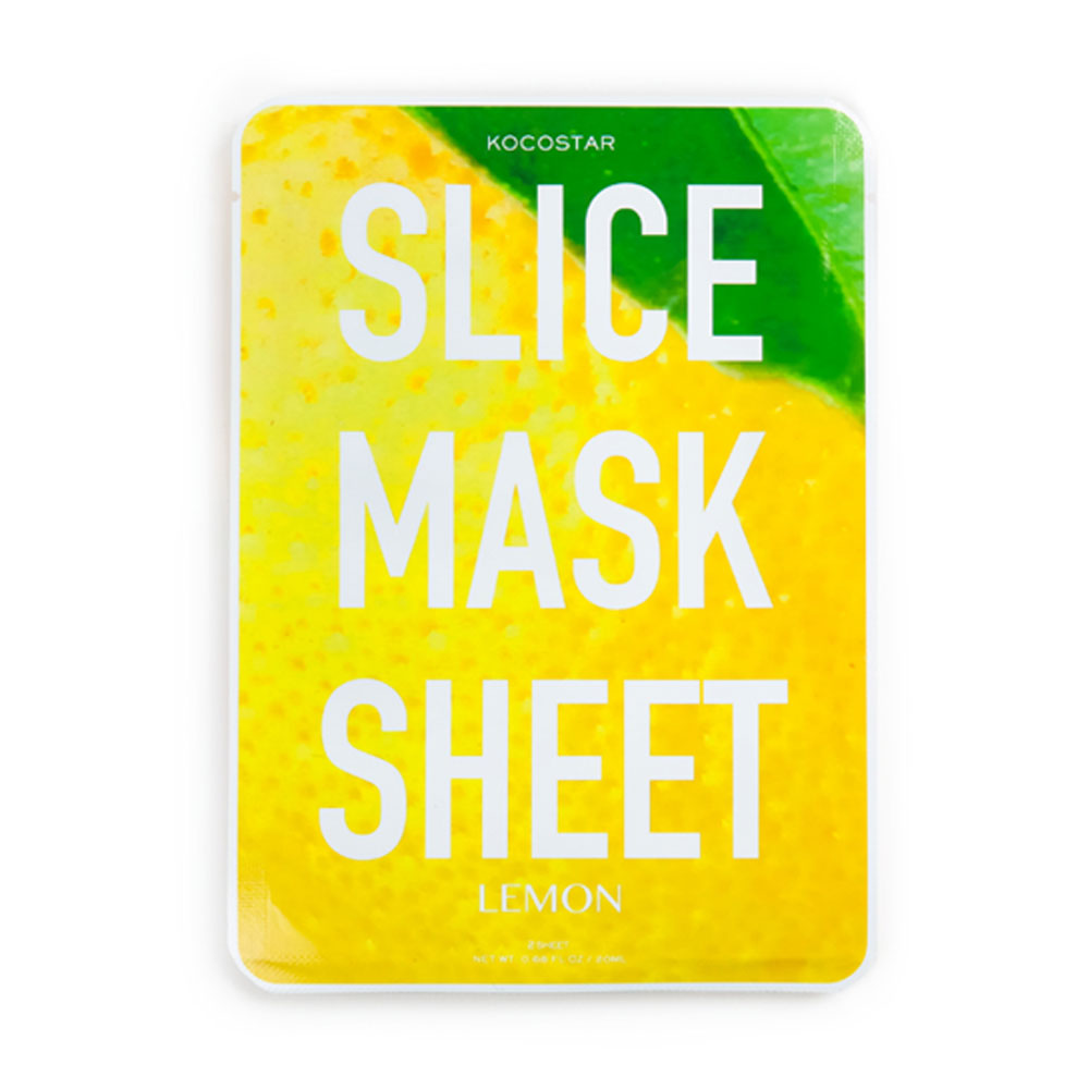 320799 KOCOSTAR SLICE MASK SHEET LEMON