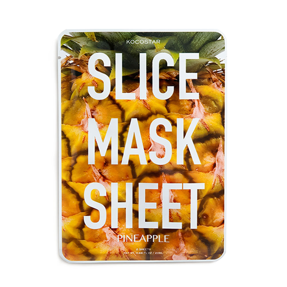 320164 KOCOSTAR SLICE MASK SHEET PINEAPPLE