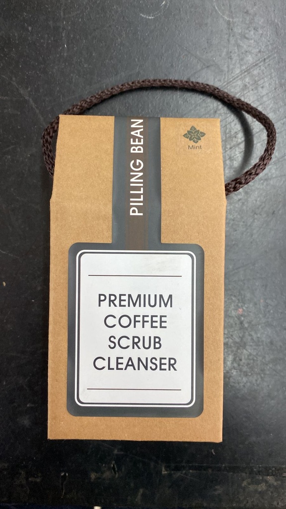 PILLING BEAN PREMIUM COFFEE SCRUB CLEANSER - MINT