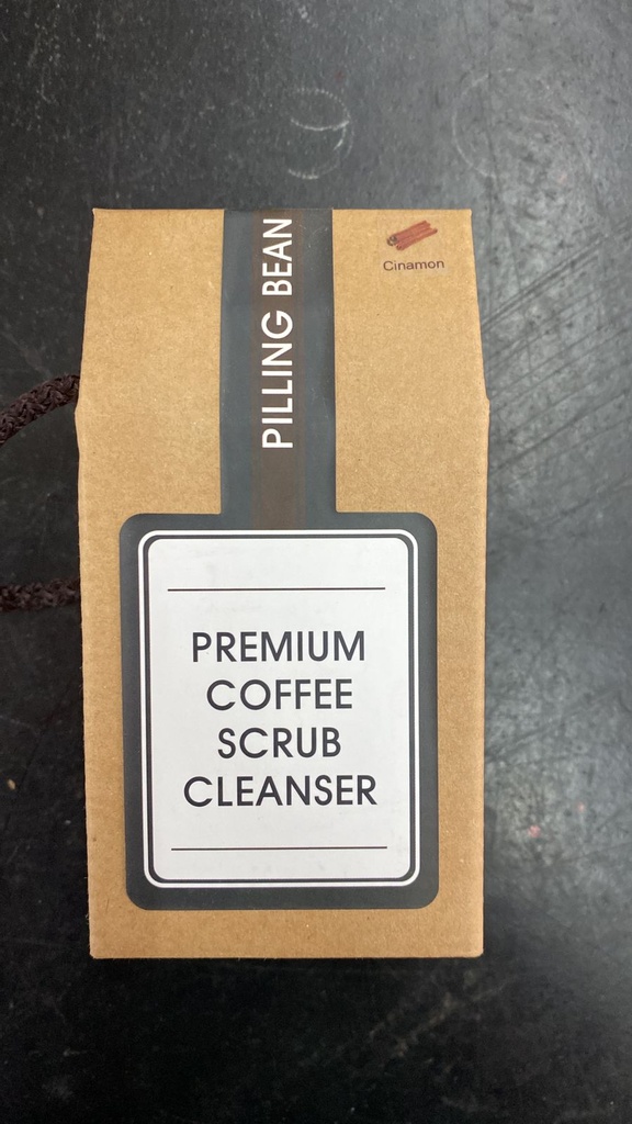 PILLING BEAN PREMIUM COFFEE SCRUB CLEANSER CINAMON