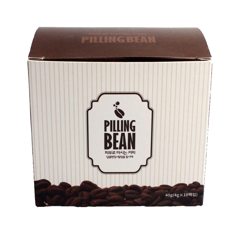 155918 PILLING BEAN COFFEE SCRUB SOAP 40G 4GX10