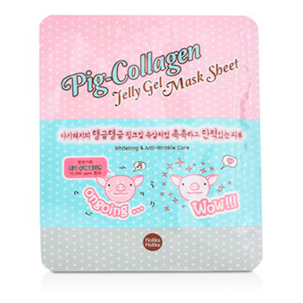 354008 HOLIKA HOLIKA PIG-COLLAGEN JELLY GEL MASK S