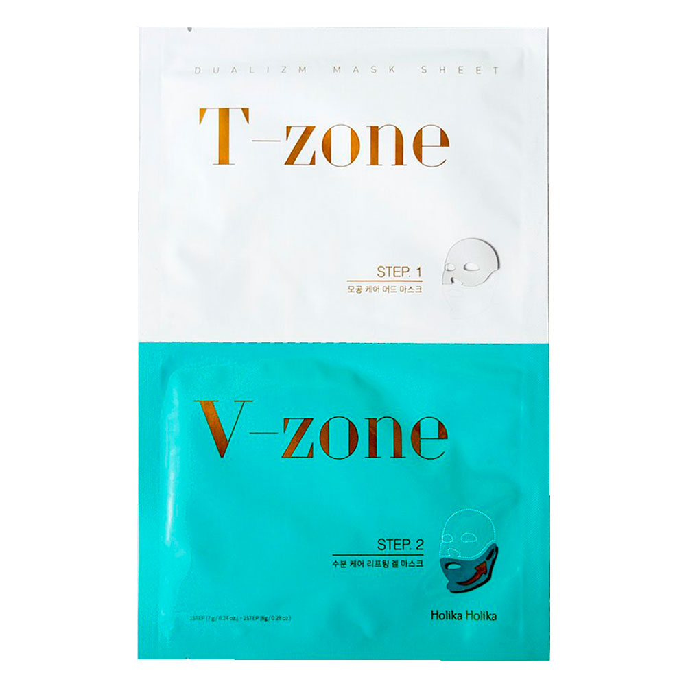 368692 HOLIKA HOLIKA T-ZONE & V-ZONE MASK SHEET