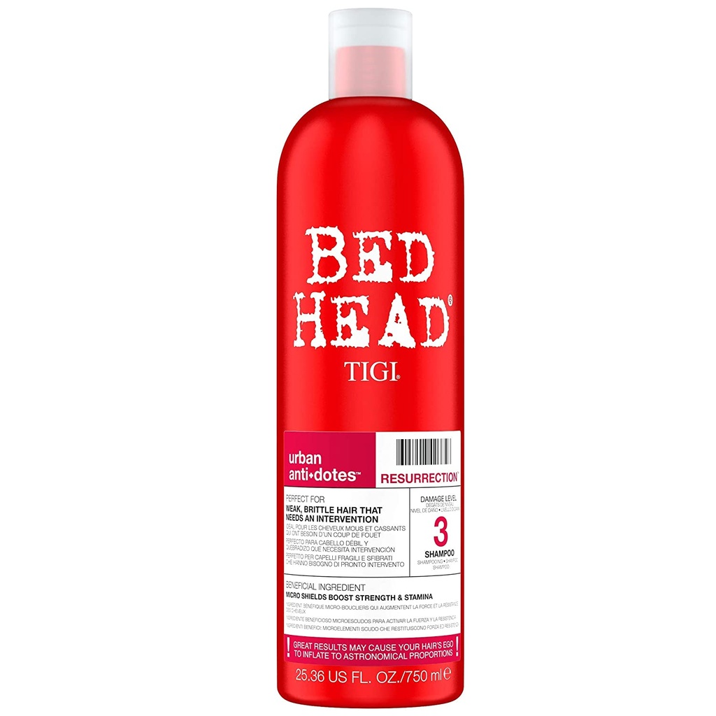 BED HEAD TIGI  SHAMPO ANTI+DOTES RESURRECTION 