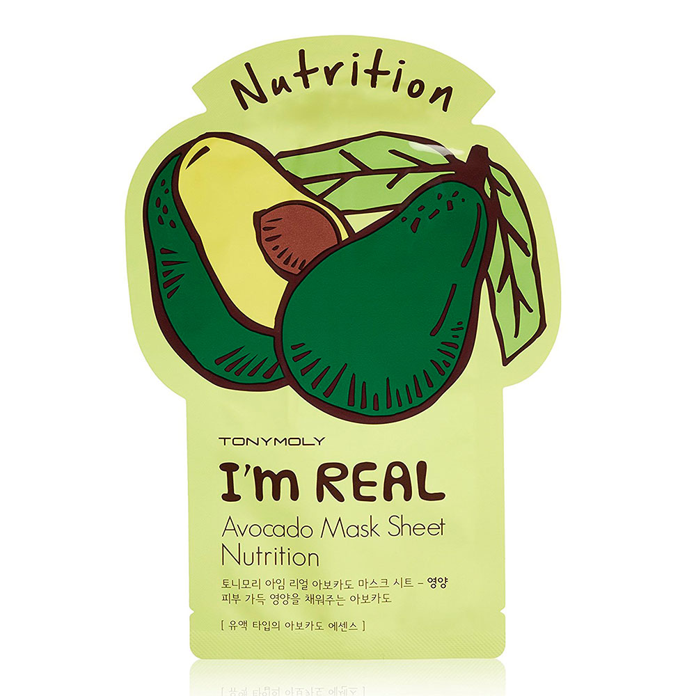 TONYMOLY I'M REAL AVOCADO MASK SHEET