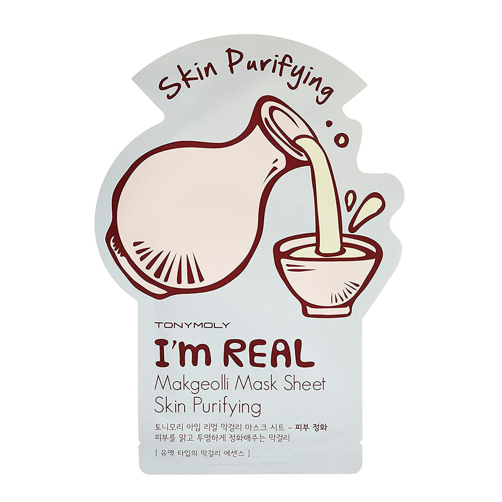 581893 TONYMOLY I'M REAL MAKGEOLLI MASK SHEET