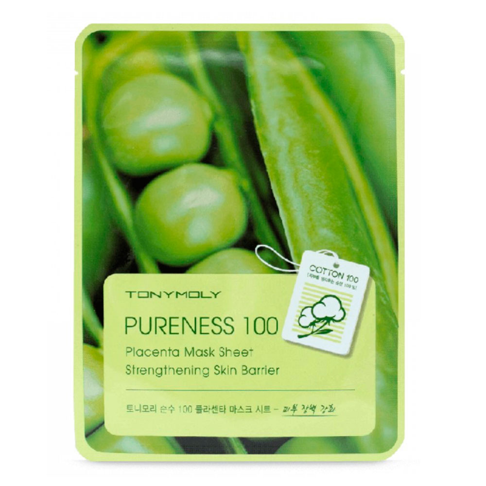 582586 TONYMOLY PURENESS 100 PLACENTA MASK SHEET