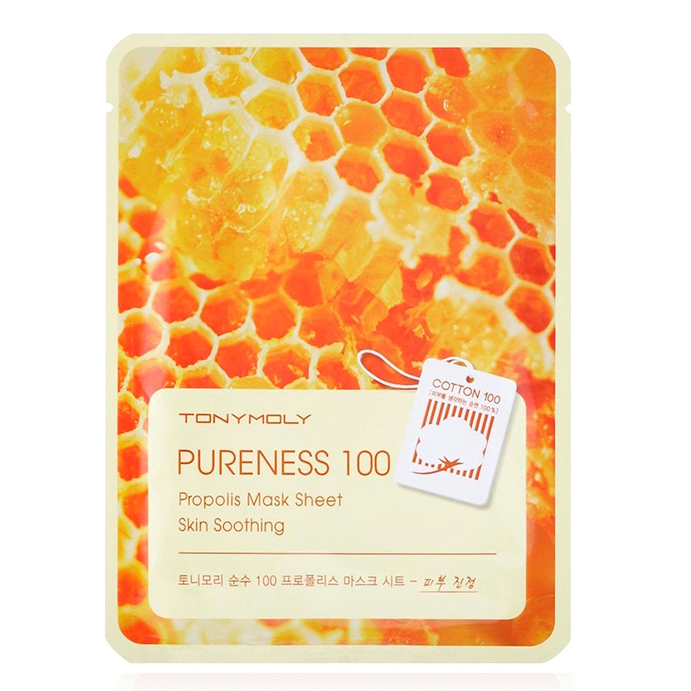 581923 TONYMOLY PURENESS 100 PROPOLIS MASK SHEET