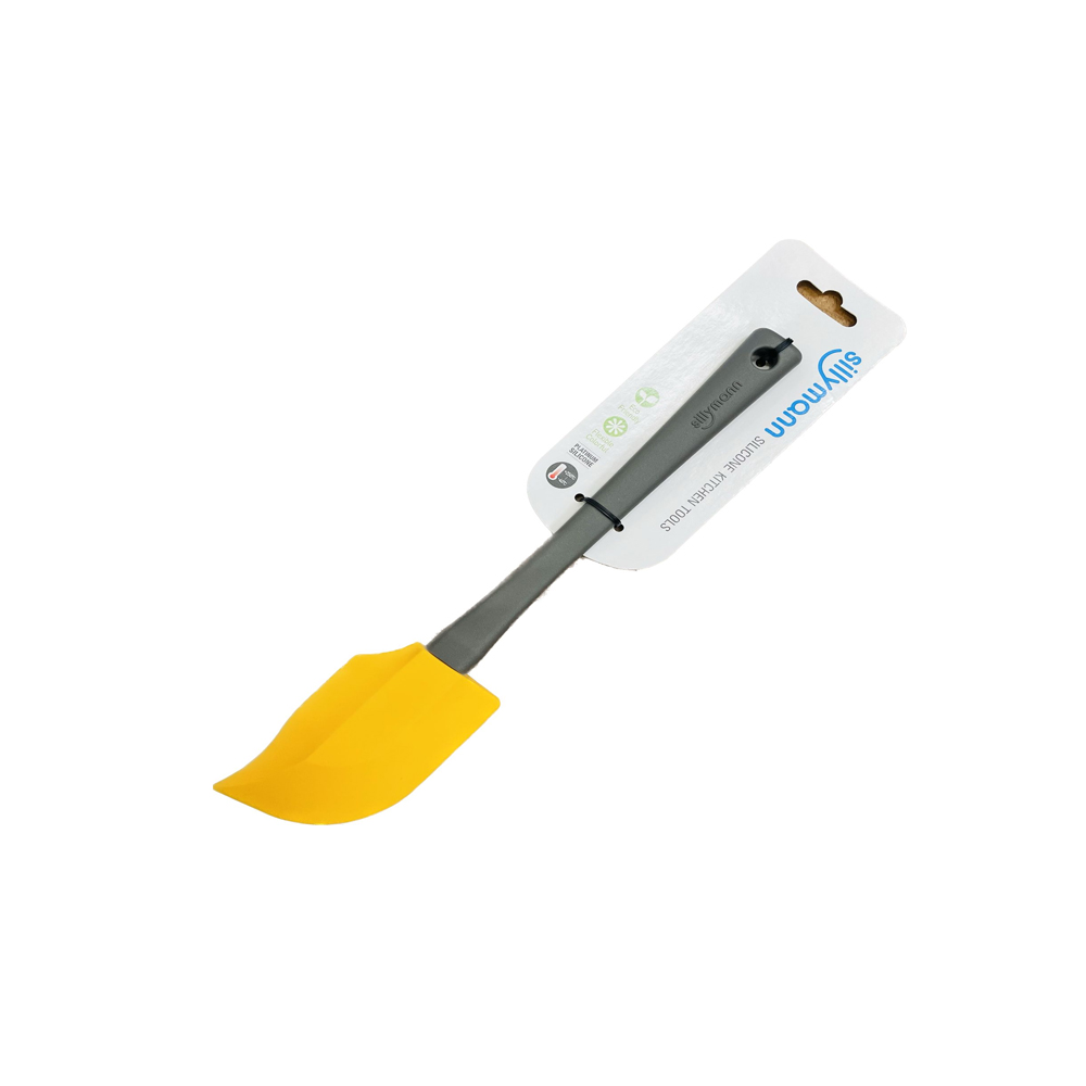 150589 SILLYMANN SILICONE KITCHEN TOOLS - YELLOW