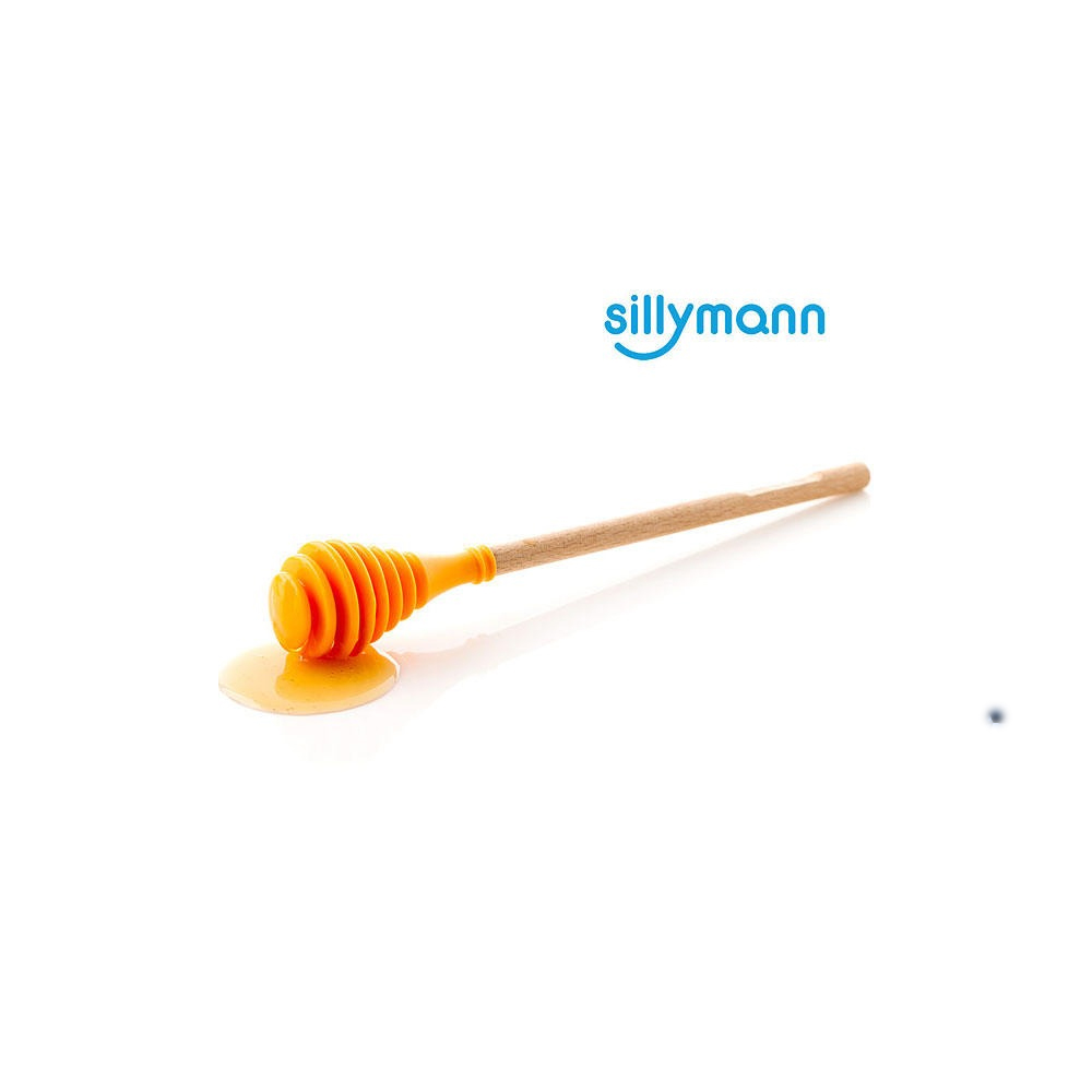 155256 SILLYMANN SILICONE HONEY DIPPER - YELLOW