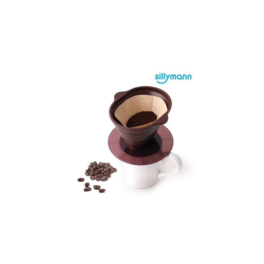 156352 SILLYMANN COLLAPSIBLE COFFEE DRIPPER- BROW