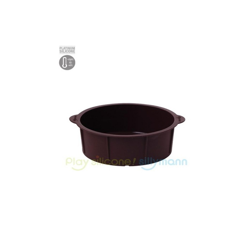 152033 SILLYMANN ROUND CAKE MOULD - BROWN