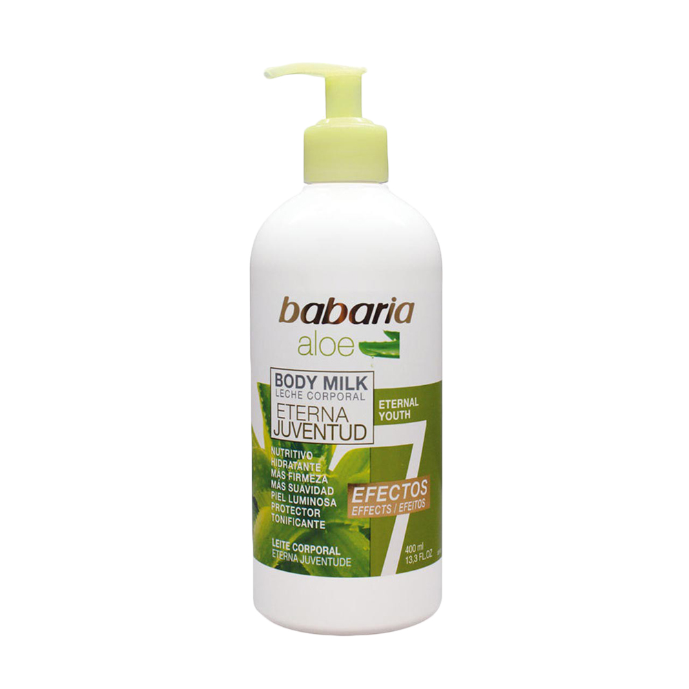 021111 BABARIA BODY MILK ALOE ETERNA JUVENT,400ML