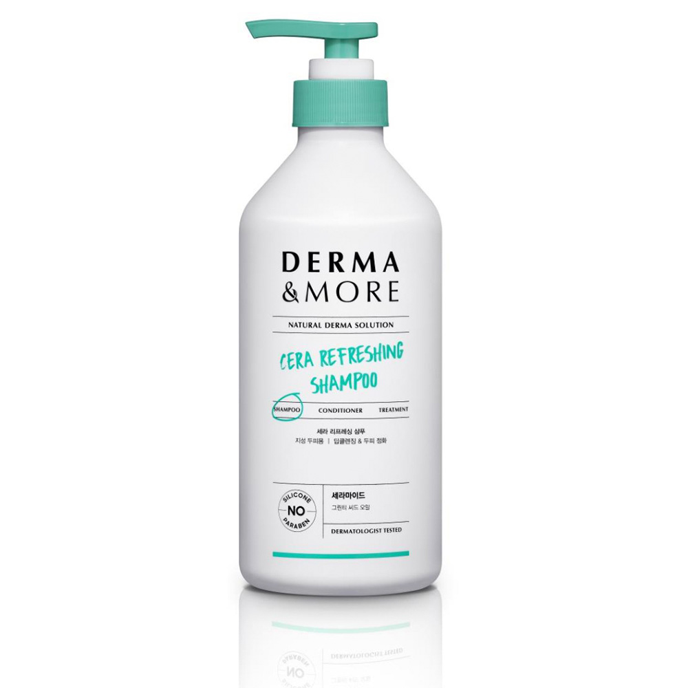 299715 DERMA & MORE CERA REFRESHING SHAMPOO 600ML