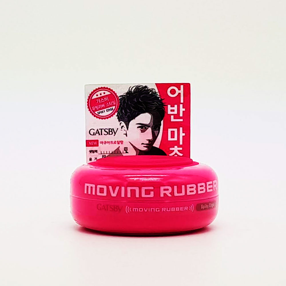 125337 GATSBY MOVING RUBBER SPIKY EDGE 80G