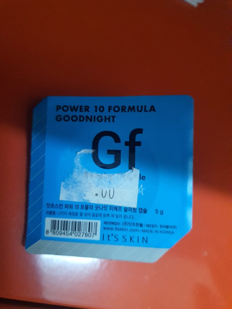 027807 ITS SKIN GF SLEEPING CAPSULE POWER 10