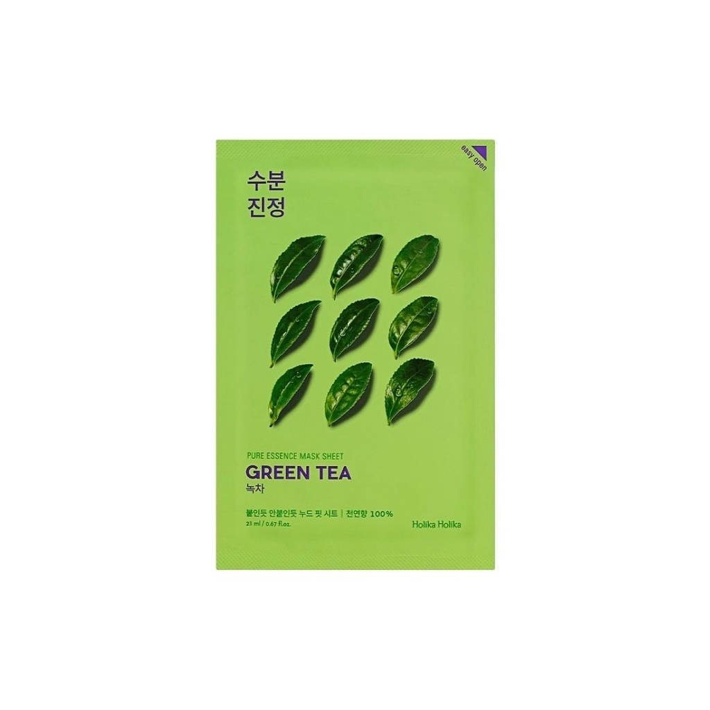 368081 HOLIKA HOLIKA GREEN TEA PURE ESSENCE MASK 