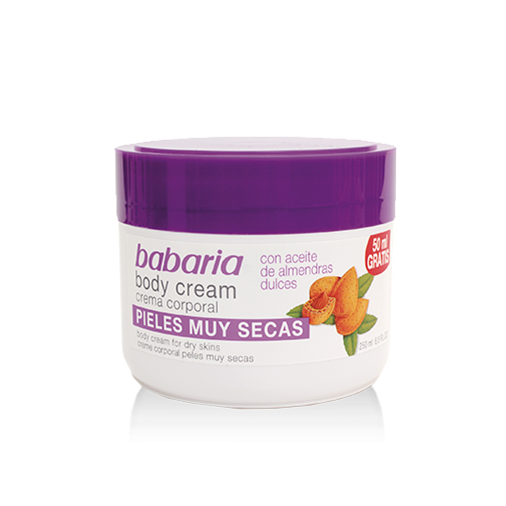 020282 BABARIA BODY CREAM PIELES MUY SECAS 250ML