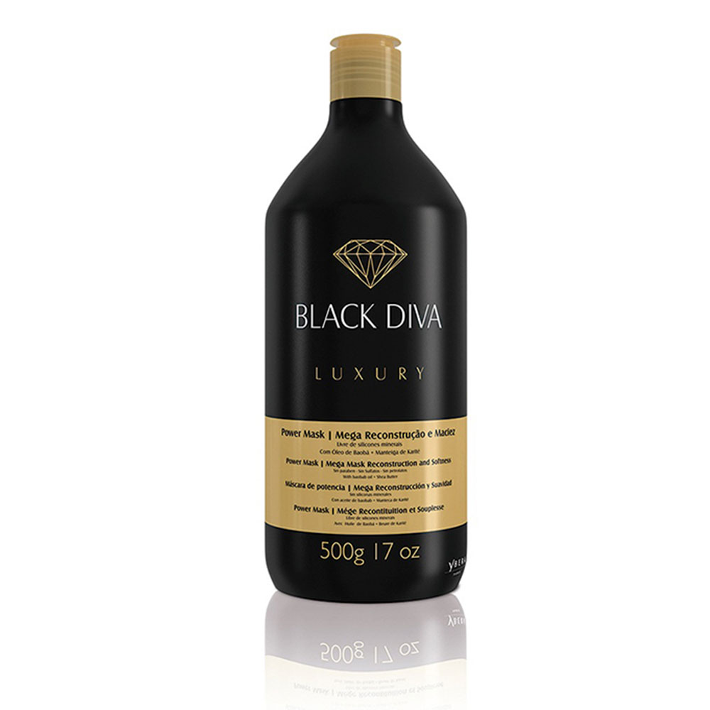 392773 YBERA BLACK DIVA LUXURY POWER MASK 500G