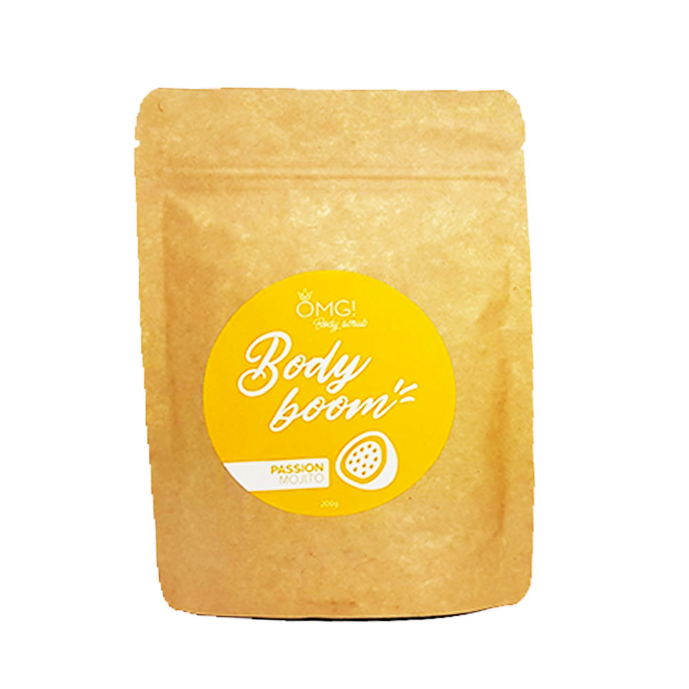 229018 OMG BODY SCRUB BODY BOOM MOJITO 200G